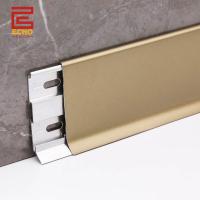 60mm Gold Cove Piso Skirting tábuas de corte perfis personalizados