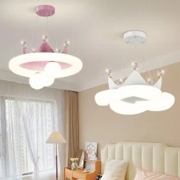 Bedroom Ceiling Lamps Creative Princess Room Little Girl Warm Romantic Butterfly Ceiling Lights(WH-MA-312)