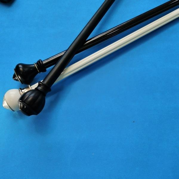 Simple Classic 7.2m 22mm Cast Iron Curtain Rods