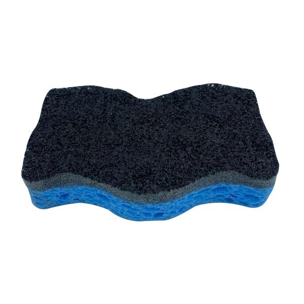 Eco Friendly Compressed Non Scratch Scourer Cellulose Kitchen Sponge Customizable