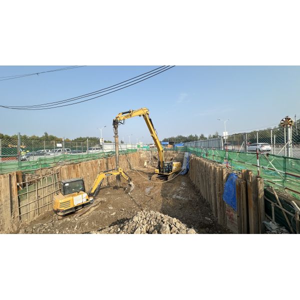 Hydraulic Vibroflotation Compaction Equipment High Compaction Efficiency Achieved