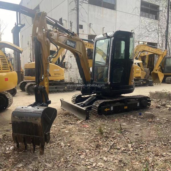 Мини подержанный экскаватор SANY35 подержанный экскаватор 3,5 тонны оригинальная краска низкая цена подержанные экскаваторы