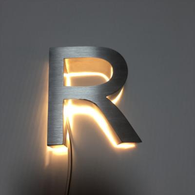 HIGHSPAN fora do sinal retroiluminado da letra de canal para nomes da empresa