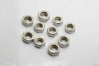 Thin M16 Hex Lock Nut Fine Thread Pitch 1.5mm To Adjust Machine Axial Gap