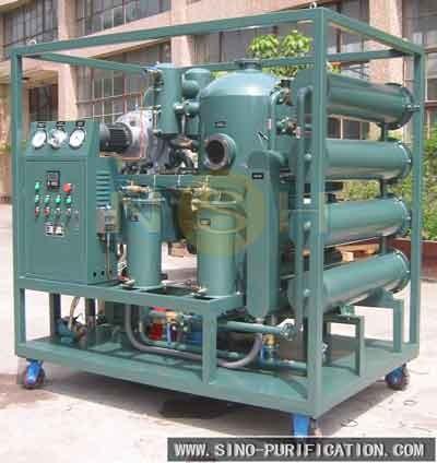 Com o purificador de óleo do transformador do vácuo da regeneração 56kW do medidor de fluxo de Digitas