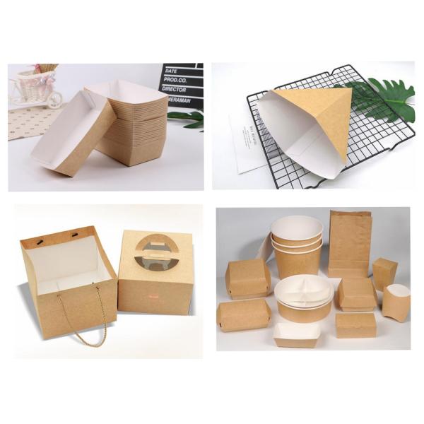 Antifreezing 250 GSM White Top Coated Kraft Back Paper Board Food Grade