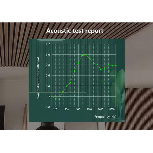 Paneles acústicos para paredes de barras de madera con absorción de sonido para apartamentos