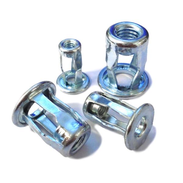 M8 Stainless Steel Jack Nut for Hollow Wall Anchoring with Corrosion Resistance