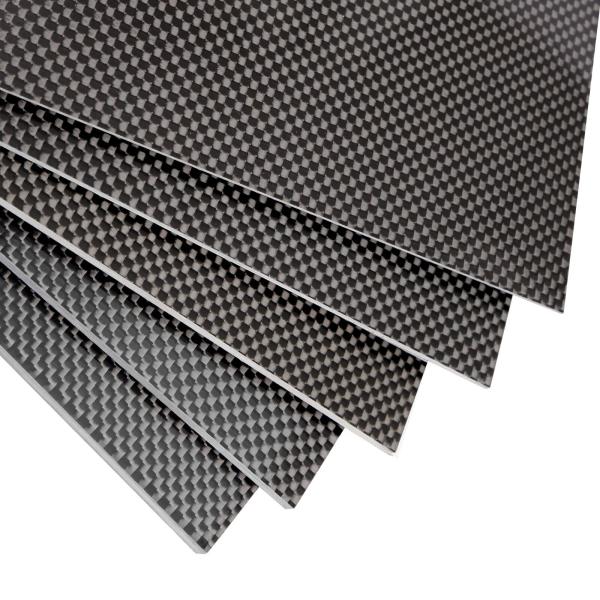 300X400MM 100% 3K Carbon Fiber Sheet Laminate Plate Panel 0.5-4MM Thickness