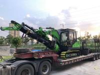 Pilha hidráulica pequena Rig Max de Tysim 10m da eficiência alta. viagem do cilindro 600/900 de milímetro