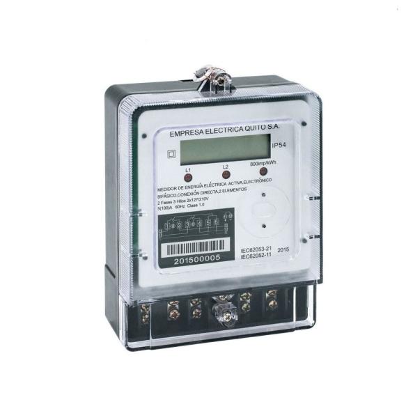 SGS Approved DSS5558 2*102/208V 60HZ Medidor electronic Bifasico Trifilar digital energy meter