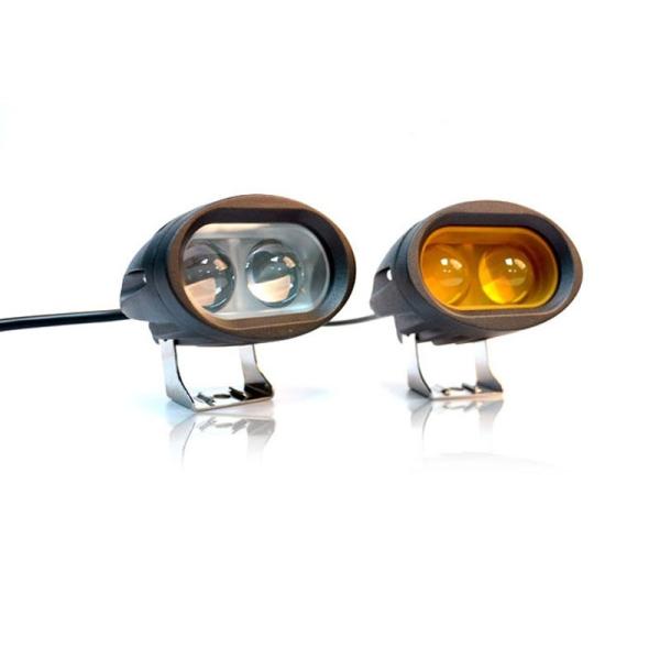 20 Watt 4D Lens or Reflective Cup LED Work Light Bar , Truck SUV Off Road LED Car Spotlight