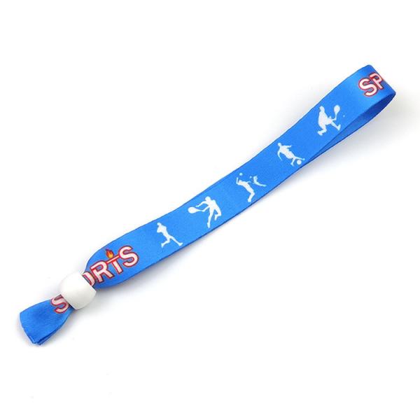 Woven Cloth Fabric Wristbands For Concert Promotion Events Rromotional Gift
