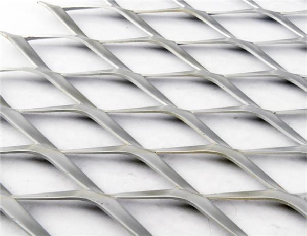 55mm big hole size Protecting Diamond Aluminum Expanded Metal Mesh