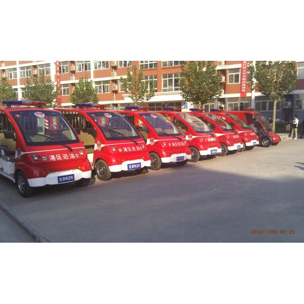 48V 4KW 2 seats fire fighting truck/pumper