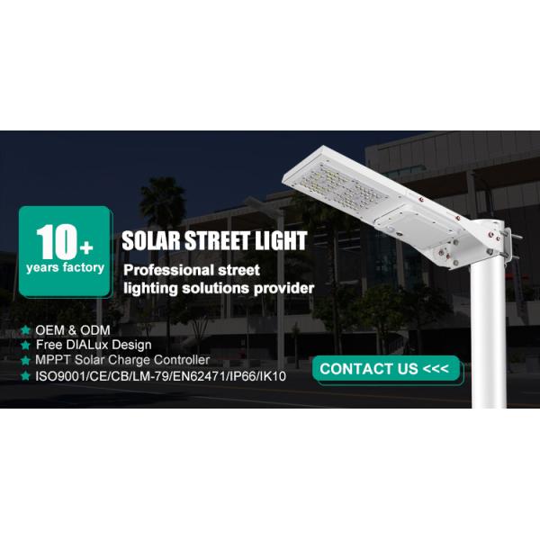 High Lumen 7.4V 15W 30w All In One Solar Street Light 6000K Outdoor Solar Street Lamps