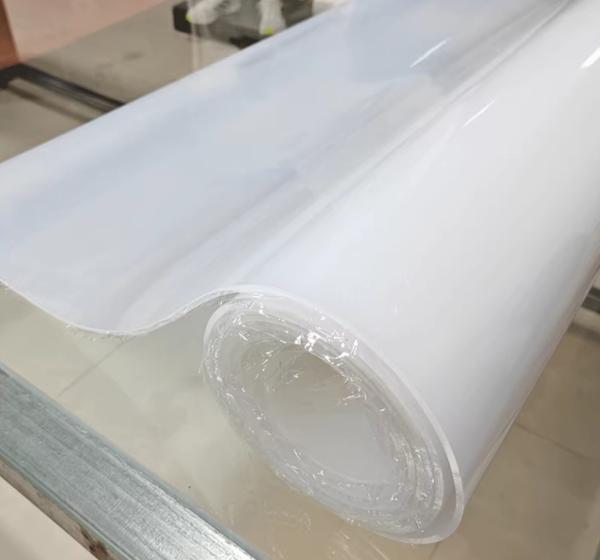 Food Grade Silicone Transparent Sheet / Transparent Silicone Film 0.1 - 1.5mm Thickness