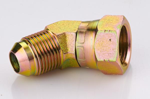 Custom JIC Hydraulic Adapters 2j9 Elbow 45 Degree Hydraulic Fittings