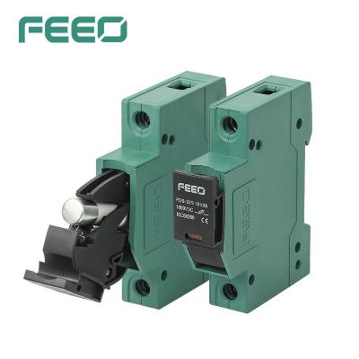 Electrical Appliance 20KA Breaking Solar DC Fuse Din Rail