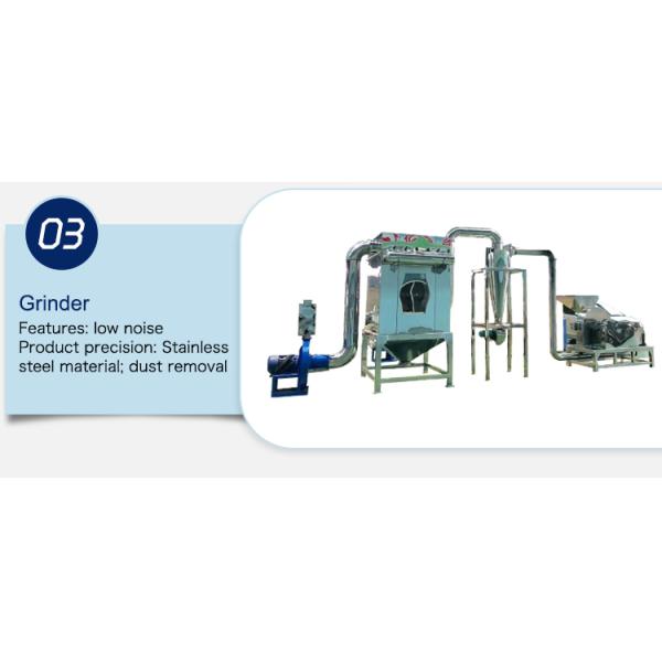 Máquina de cuscús de almidón modificado totalmente automática para una producción rápida y precisa