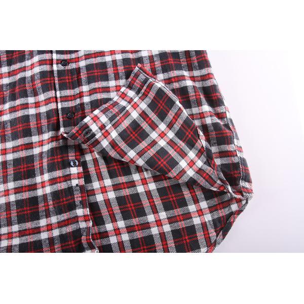 7 Colors Cotton Long Sleeve Mens Casual Plaid Shirts