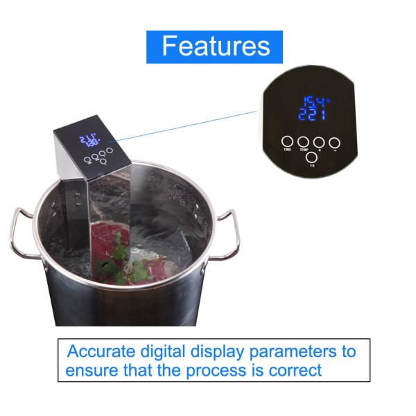 Lingmai Commercial Kitchen Equipment Sous Vide Slow Cooker For Vacuum Packaged Food