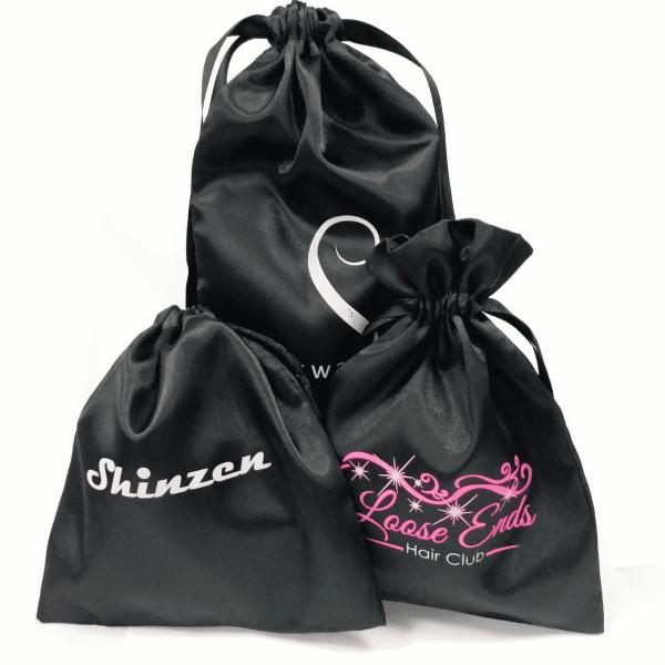 Bulk Satin Drawstring Dust Bag Gift Pouch For Makeup Storage