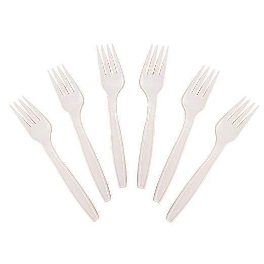 Compostable Cutlery Biodegradable Spoon and Fork Knife Tableware PSM for Restaurants