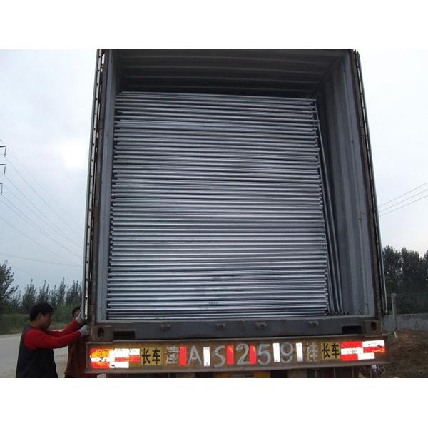 Welded Galvanized Temporary Mesh Fencing , Portable Outdoor Fence 2.4 X 2.1 Metres