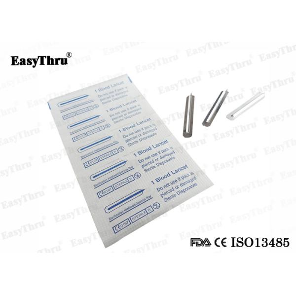 Amostra de sangue de aço inoxidável Agulha Multiscene inofensiva Não pirogênica