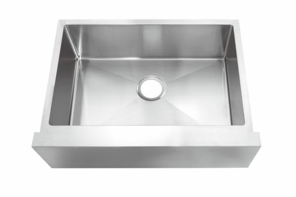 29''X 21'' 18G Stainless Single Bowl Sink Commercial Grade Brushed Finish
