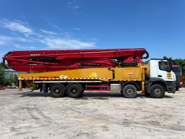 Widely used 56m Sany concrete pump is suitable for urban and bridge construction