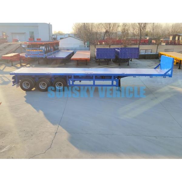 Platform Semi Trailer Flatbed Bulk Cargo Trailer Flatbed Cargo Trailer