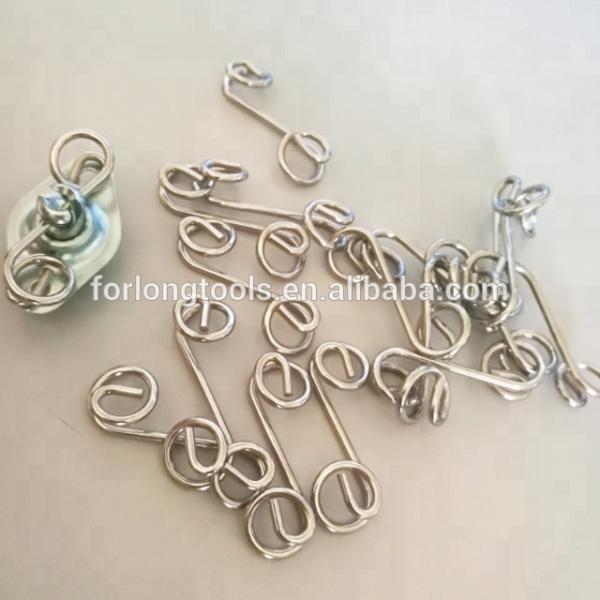 Универсальный Спринт Автомобиль Четверть Поворота Серебряный Dzus 7/16*.500 Сплоченная голова с пружиной 1 3/8 