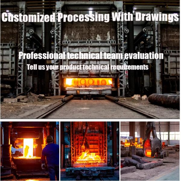 Forging Alloy Steel 86crmov7 18crnimo7-6 Steel Rotor Shaft Used In Machinery