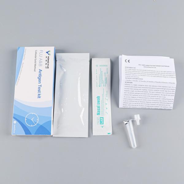 Антигена теста A/B Ag инфлуензы CE набора обнаружения быстрого быстрый аттестовал