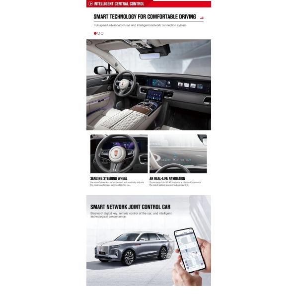 Hongqi E-HS9 Charging Basic Version Eqm5 E-HS3 Energy Car with After-Sales Service