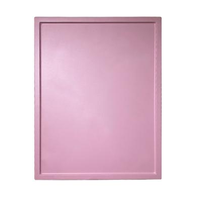 Portas de armário lisas da cozinha de Shaker Interior Cabinet Door Panels da parte alta cor-de-rosa