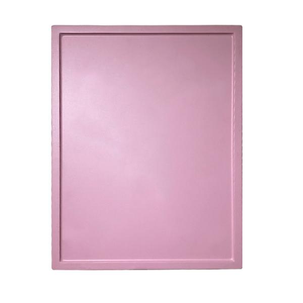 Portas de armário lisas da cozinha de Shaker Interior Cabinet Door Panels da parte alta cor-de-rosa