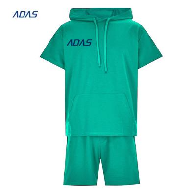Fleece 100% Polyester Sublimation Hoodies Short Sleeve Shirts Bulk