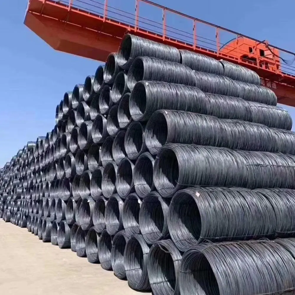 Rodas de alambre de alta tracción en bobinas 5.5 mm 6.0 mm 6.5 mm Rodas de alambre de acero al carbono