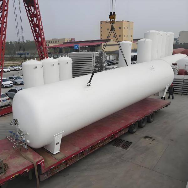 Vertical 5 M3-300 M3 Cryogenic Transport Tank For Liquefied Natural Gas LNG