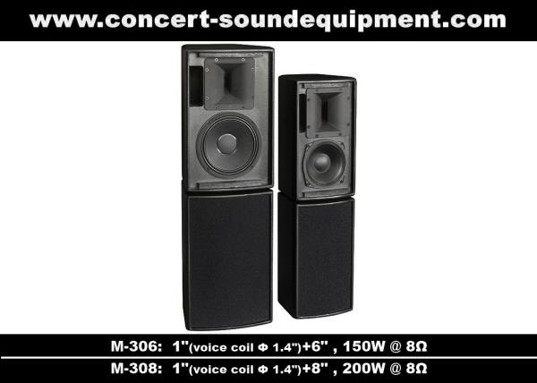 475W 1.4 + 15 Full Range Speaker Sound Equipment For Nightclub , Disco , Conference And Church