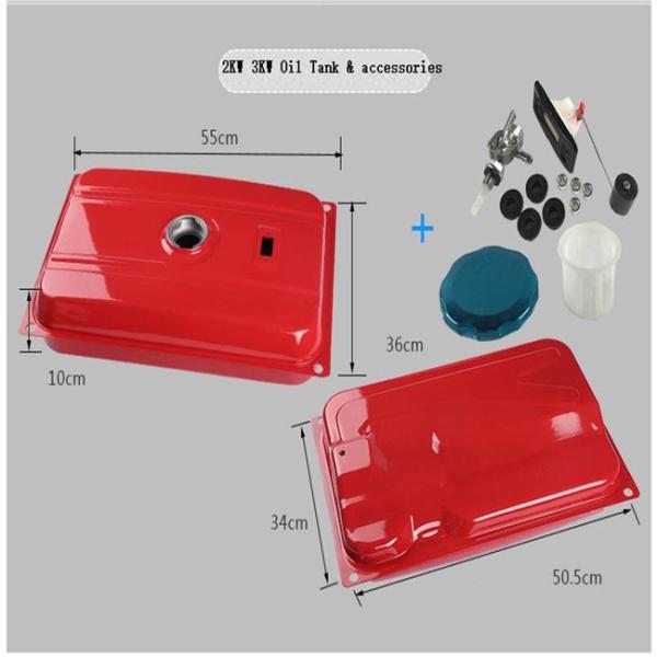 Générateur réservoir de carburant Assy 168F 170F 188F EC2500 EC6500 5-7 Gallons Pièces d'essence