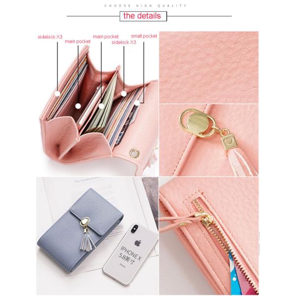 2019 mobile phone tassel lock buckle one shoulder multifunctiona purse small bags