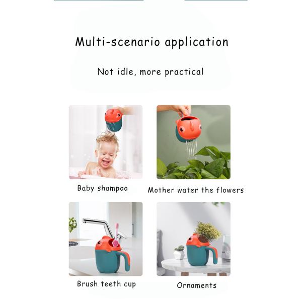 Prodigy Child Safety Multi Functional Baby Wash Toy Bath Shampoo Rinse Wash Hair Cup