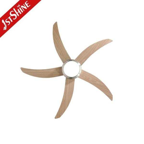 Pull Chain 220V 5 MDF Blades Ventilação grande AC Ventilador de teto para decoração de restaurante 2-