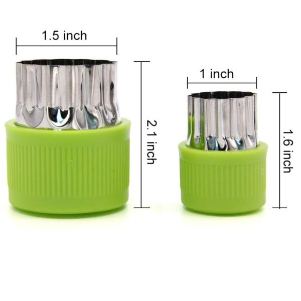 Резец фрукта и овоща формирует установленный инструмент для выпечки кухни