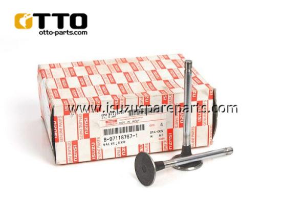Genuine Exhaust Valve For TCM 4JG2 Isuzu Spare Parts 8-97118767-0 897118-7670 8971187670