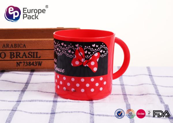 Personalised Childrens Plastic Cups Pp Material Pantone Color 10.0 x 7.0 x 7.8 cm